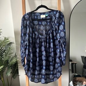 Anthropology blouse plus size 18